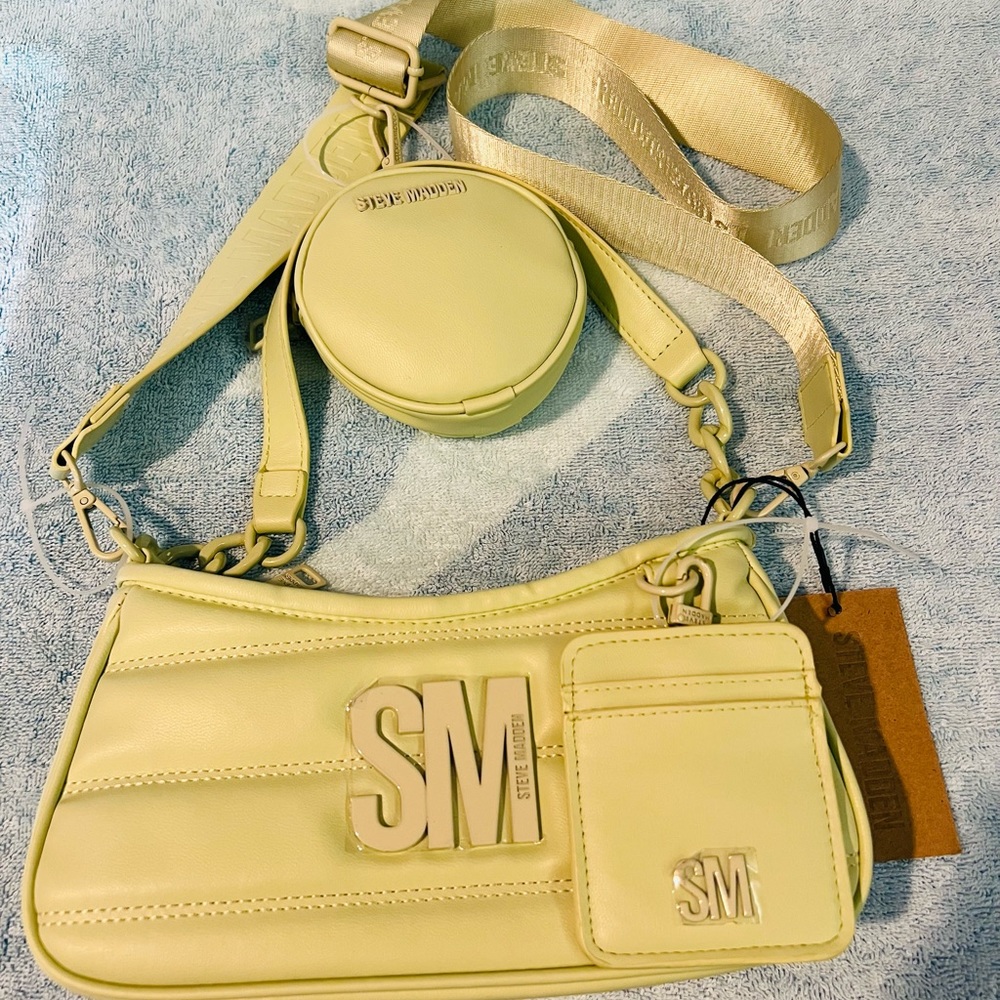 Steve Madden BZOIA Crossbody Bag AirlPod/Coin Pouch & ID Cards Holder NWT - Picture 8 of 11